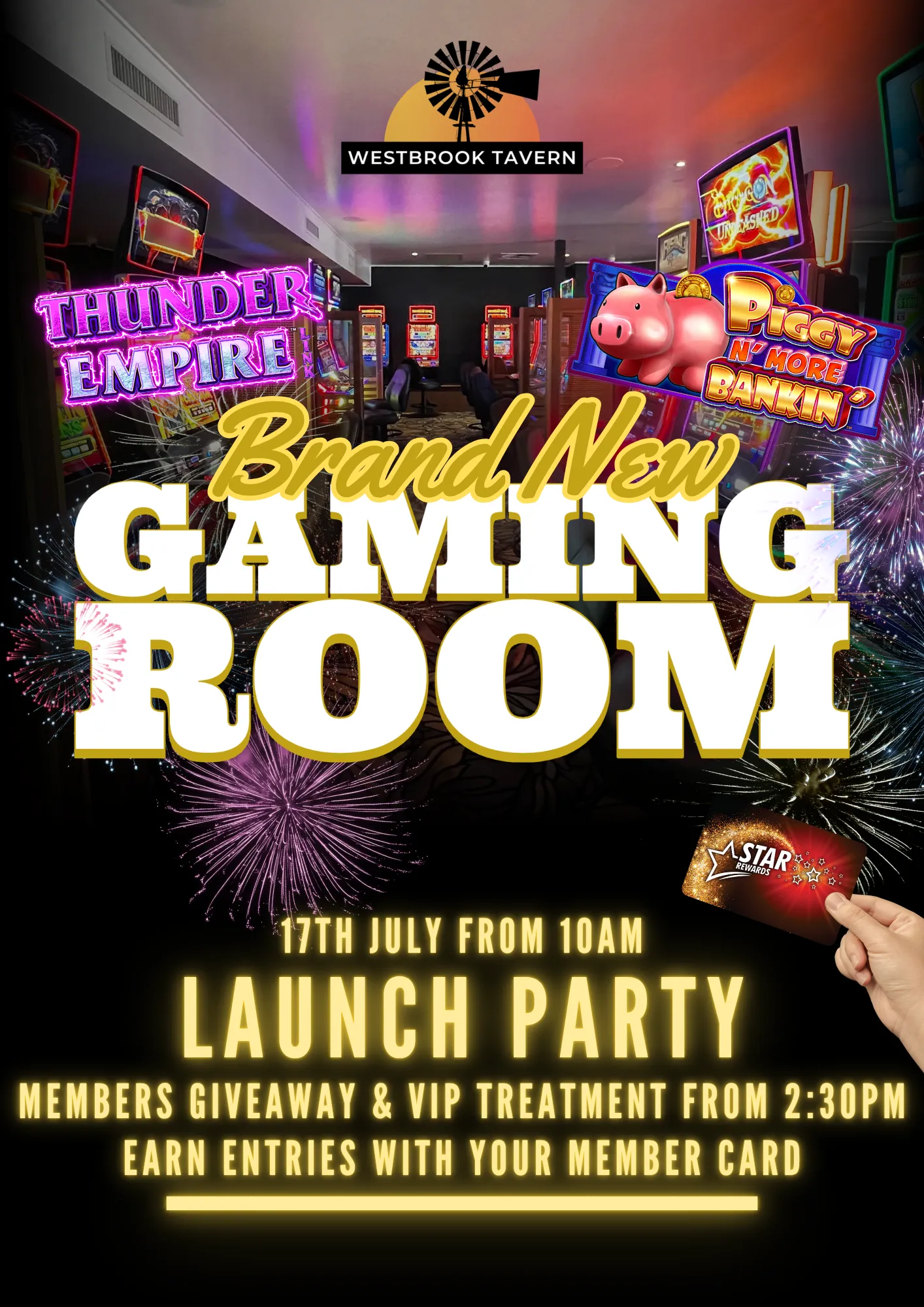 Exciting New Gaming Room Launch Party